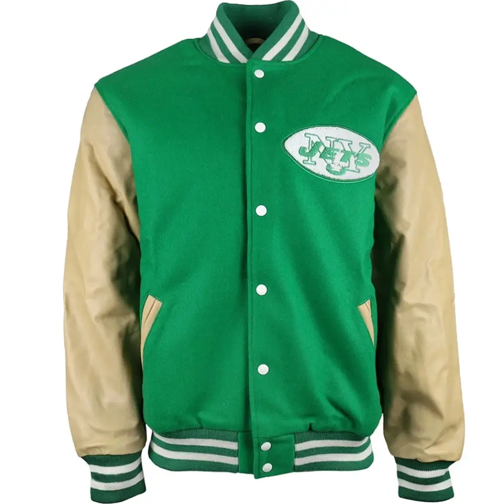 New-York-Jets-Classic-Rib-Wool-Leather-Varsity-Jacket-Green-Beige-LeatherMoto