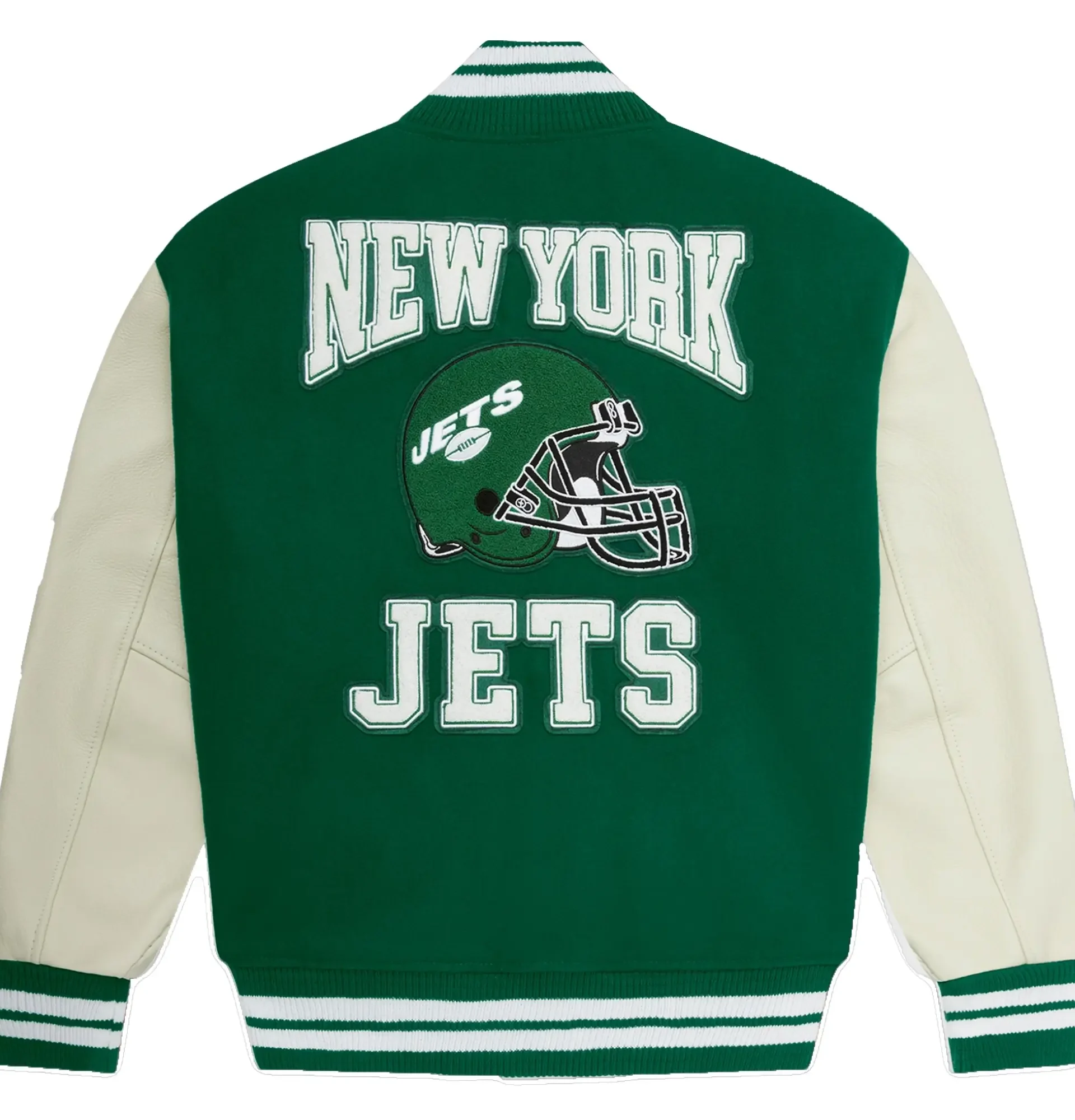 New-York-Jets-OVO-Wool-Leather-Full-Snap-Varsity-Jacket leatherm oto (4)