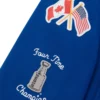 New-York-Rangers-OVO-x-NHL-Blue-Full-Snap-Varsity-Jacket-leather moto (5)