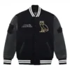 OVO-Collegiate-Varsity-Jacket-Black- leather moto