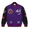 OVO-Mitchell-And-Ness-95-Raptors-Varsity-Jacket-Purple- leather moto