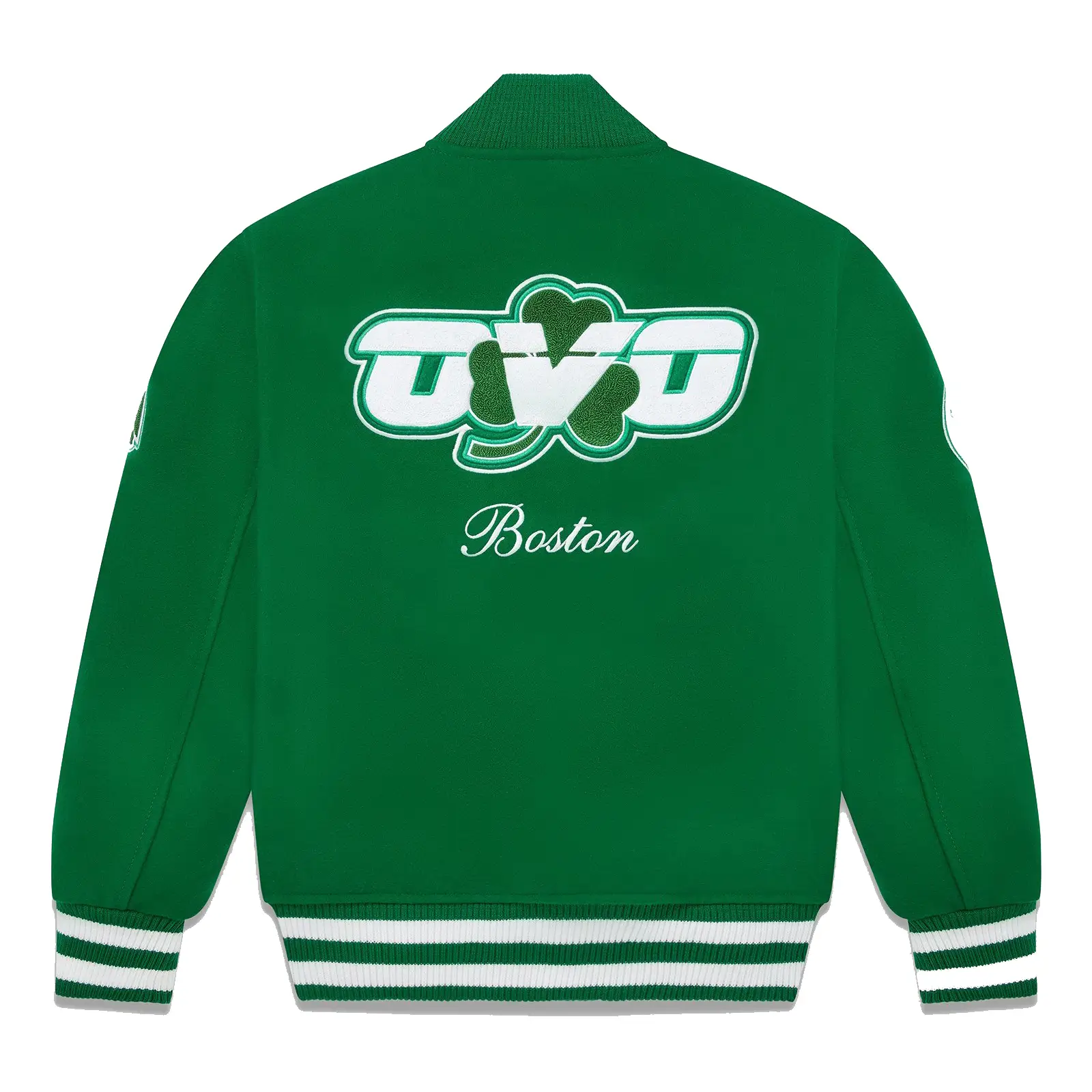 OVO-X-NBA-Boston-Celtics-Varsity-Jacket-leather moto (3)