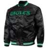 Philadelphia-Eagles-Full-Button-Satin-Black-Varsity-Jacket-LeatherMoto