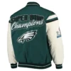 Philadelphia-Eagles-G-III-Sports-Victory-Full-Snap-Midnight-Green-Varsity-Jacket-LeatherMoto