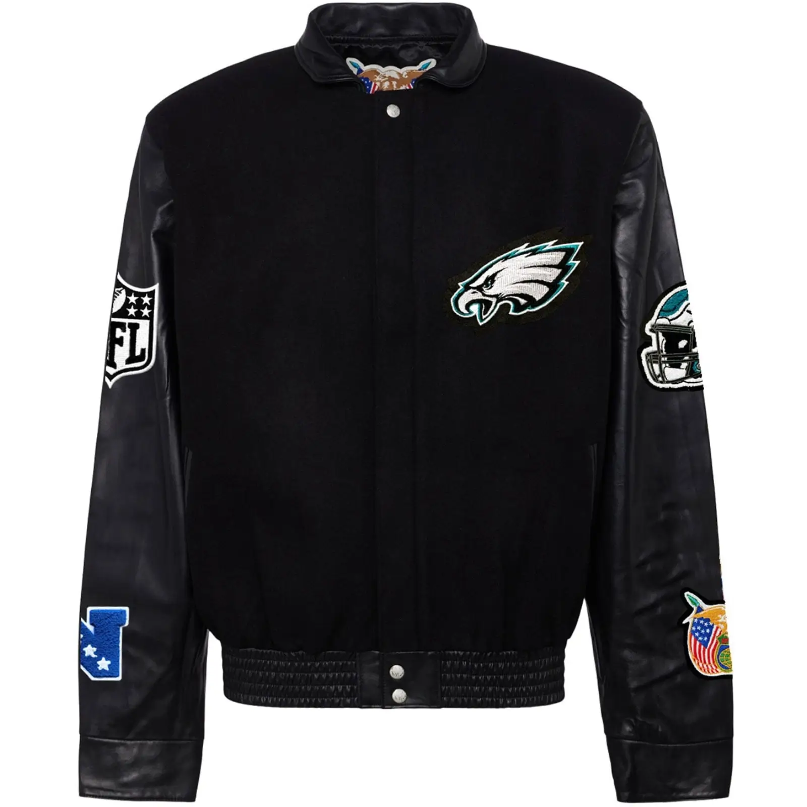 Philadelphia-Eagles-Jeff-Hamilton-Wool-Leather-Varsity-Jacket-LeatherMoto