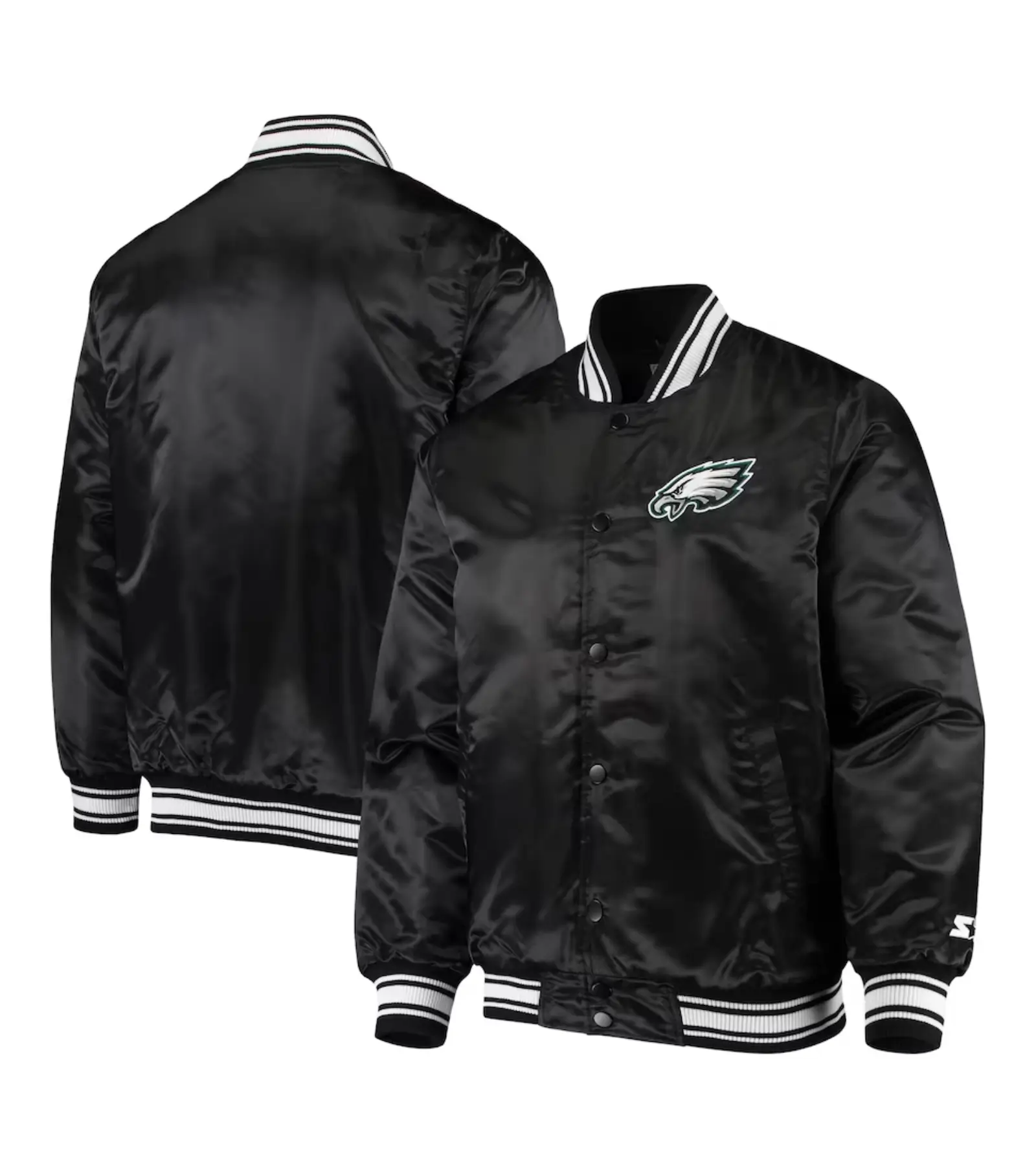Philadelphia-Eagles-Locker-Room-Black-Varsity-Jacket-LeatherMoto
