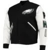 Philadelphia-Eagles-Pro-Standard-Logo-Full-Zip-BlackWhite-Varsity-Jacket-LeatherMoto