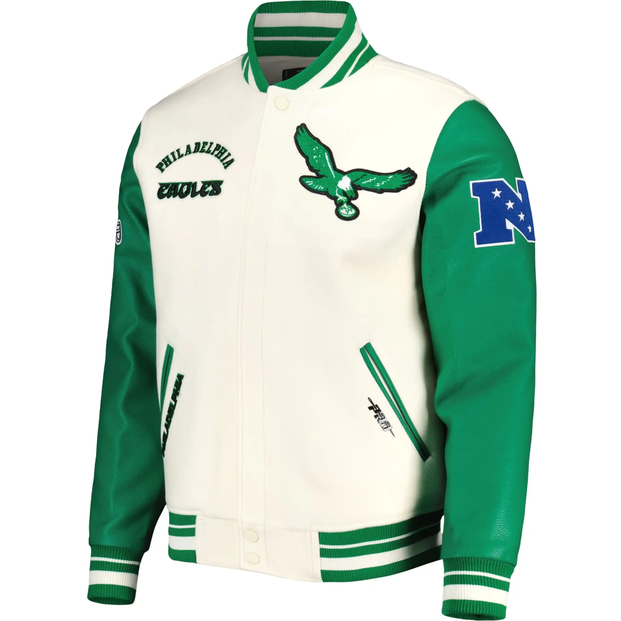 Philadelphia-Eagles-Pro-Standard-Retro-Classic-Wool-Leather-Varsity-Jacket-LeatherMoto