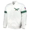 Philadelphia-Eagles-Starter-The-Power-Forward-Full-Snap-White-Varsity-Jacket-LeatherMoto