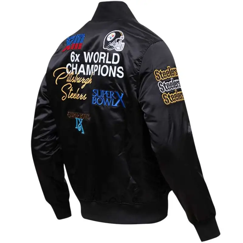 Pittsburgh-Steelers-Football-Champions-Satin-Varsity-Jacket-LeatherMoto