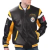 Pittsburgh-Steelers-G-III-Sports-by-Carl-Banks-Black-Leather-Varsity-Jacket-LeatherMoto