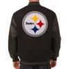 Pittsburgh-Steelers-Wool-Leather-Black-Varsity-Jacket-LeatherMoto