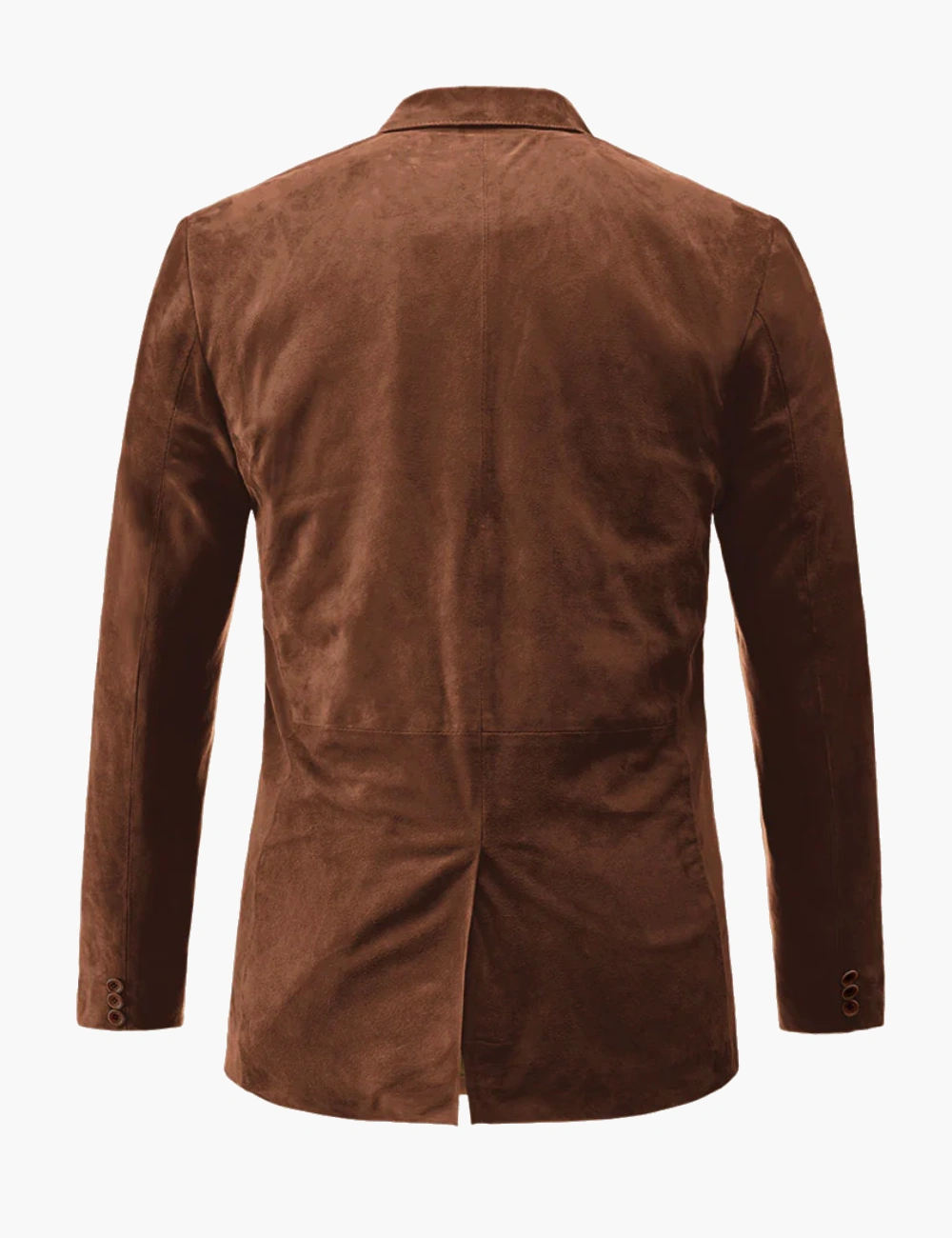Rustic Oak Suede Leather Blazer (2)