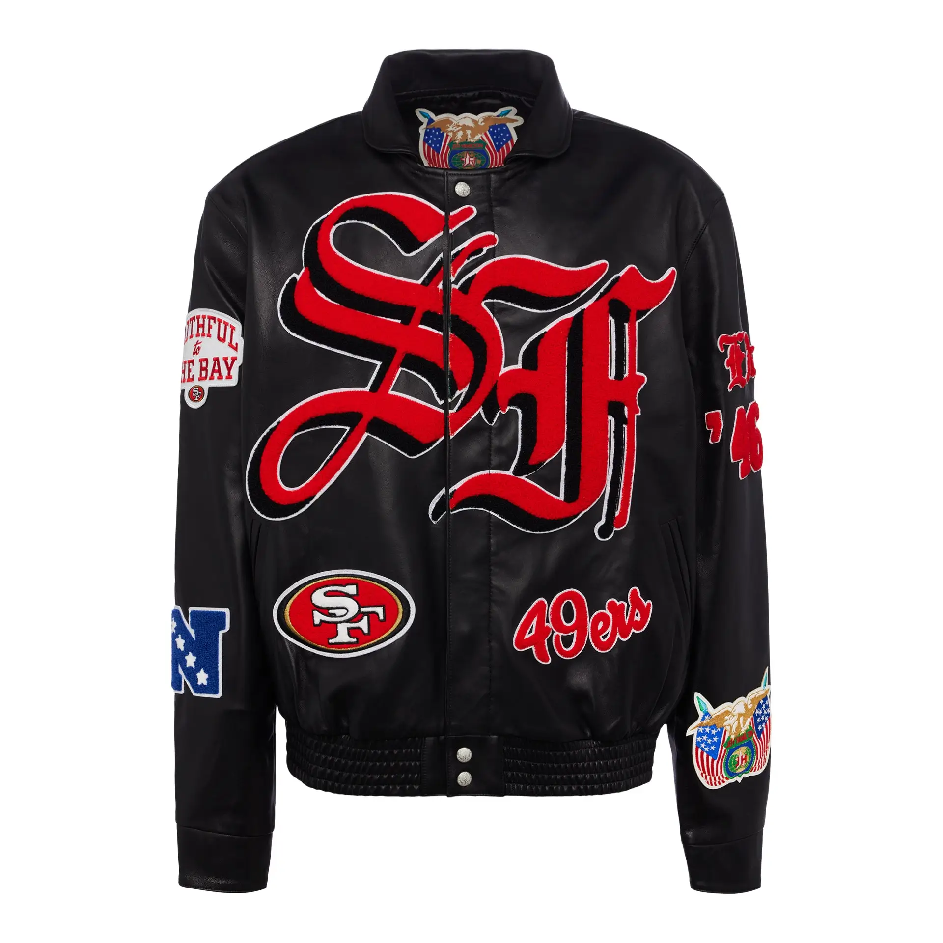 San-Francisco-49ers-Black-Leather-Jacket-LeatherMoto