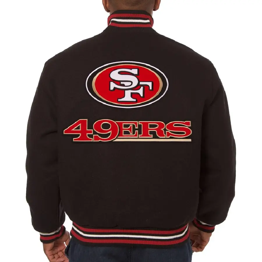 San-Francisco-49ers-Black-Wool-Varsity-Jacket-LeatherMoto