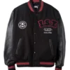Stussy-35th-IST-Milano-Chapter-International-Black-Wool-Leather-Varsity-Jacket leather moto