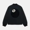 Stussy-8-Ball-Black-Quilted-Liner-Jacket-back LEATEHR MOTO (2)