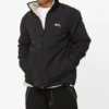 Stussy-8-Ball-Sherpa-Fleece-Reversible-Jacket-LEATHER MOTO