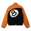Stussy-8-Ball-Sherpa-Reversible-Jacket LEATHER MOTO