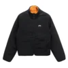 Stussy-8-Ball-Sherpa-Reversible-Jacket LEATHER MOTO