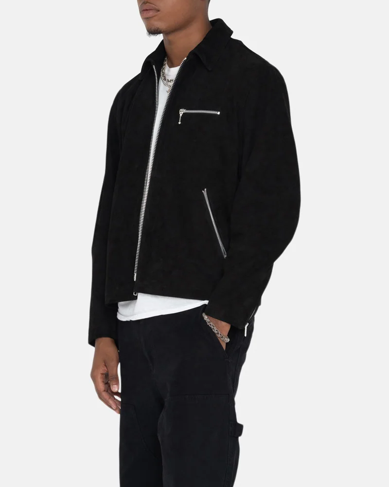 Stussy-8-Ball-Suede-Leather-Jacket-leather moto