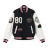 Stussy-x-Denim-Tears-X-Our-Legacy-TTL-Black-Off-White-Varsity-Jacket- leather moto