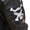Stussy-x-Kostas-Seremetis-Black-Wool-Leather-Varsity-Jacket-leather moto