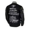 Stussy-x-Kostas-Seremetis-Black-Wool-Leather-Varsity-Jacket-leather moto