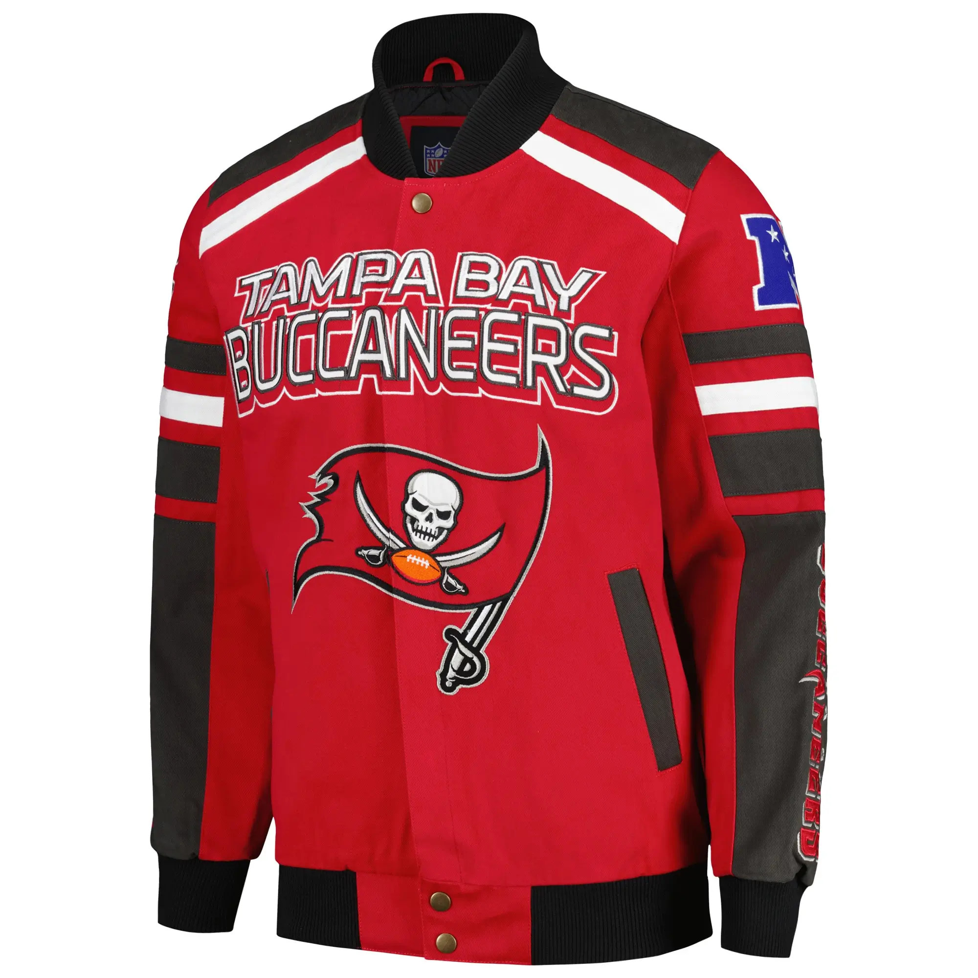 Tampa-Bay-Buccaneers-G-III-Sports-by-Carl-Banks-Red-Power-Racing-Satin-Varsity-Jacket-LeatherMoto