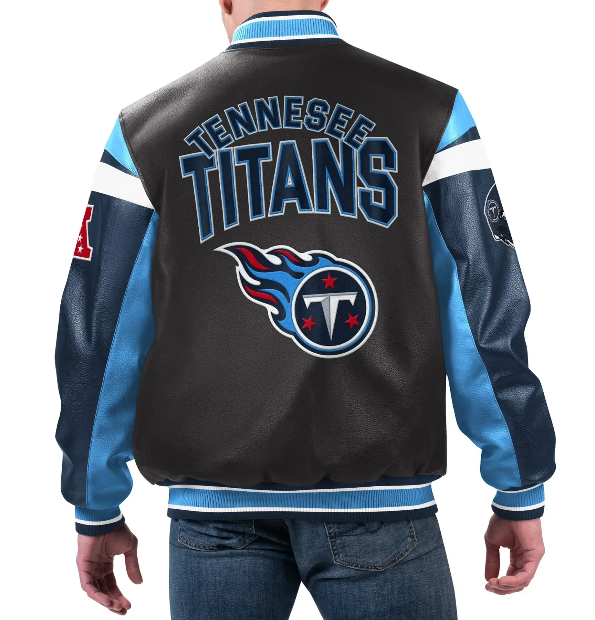 Tennessee-Titans-G-III-Sports-by-Carl-Banks-Black-Full-Zip-Varsity-Jacket-LeatherMoto