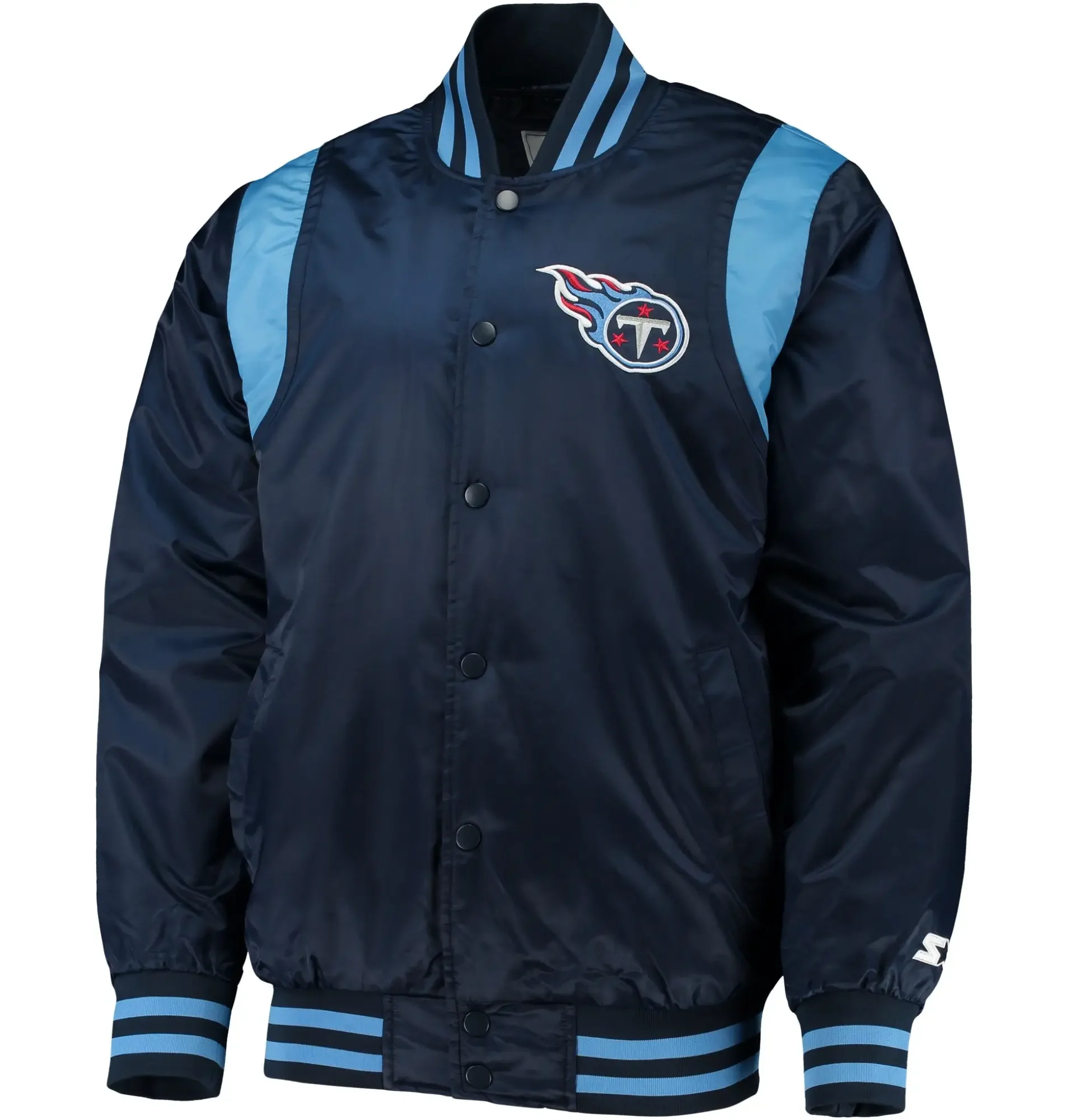 Tennessee-Titans-Starter-Prime-Time-Twill-Full-Snap-Satin-Varsity-Jacket-LeatherMoto