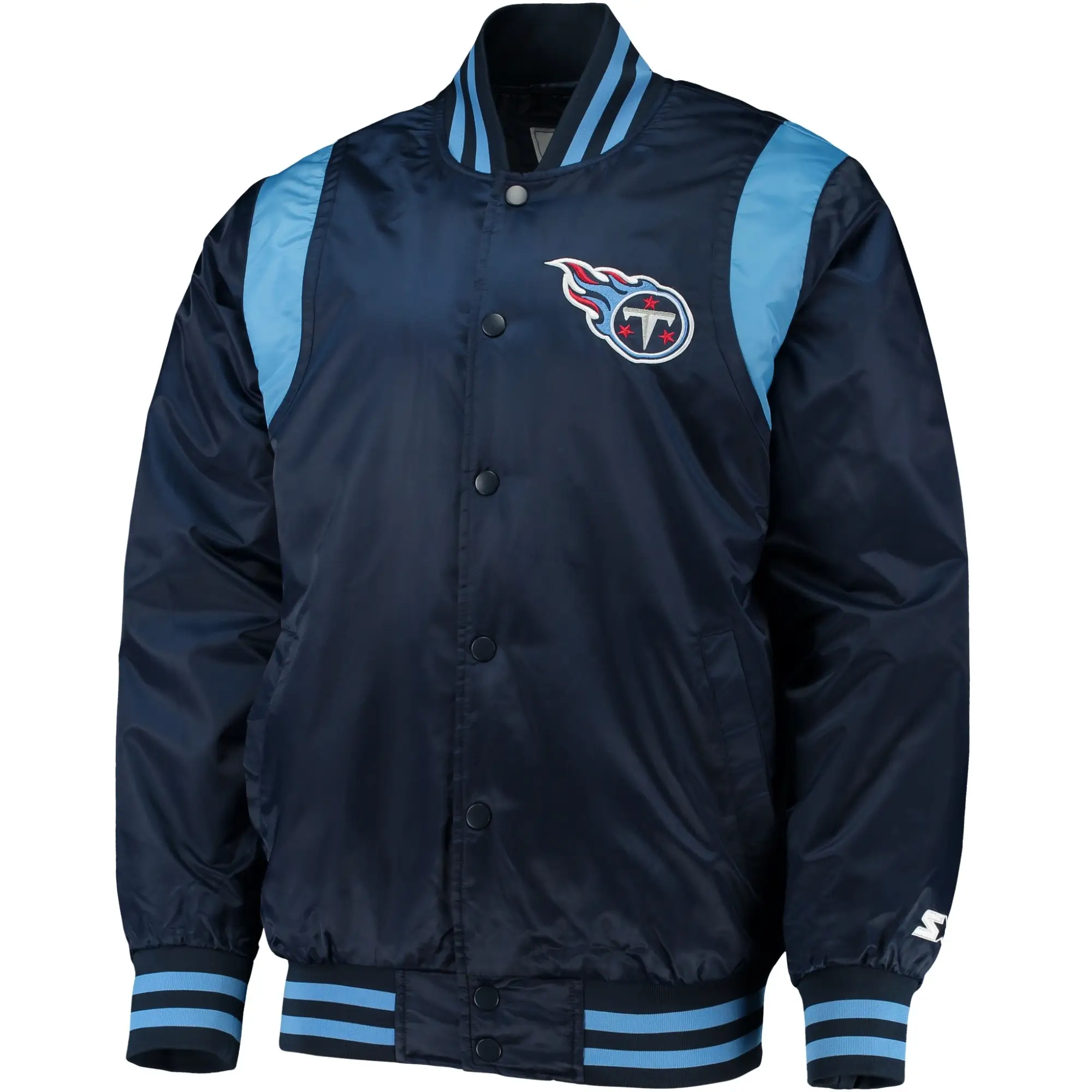 Tennessee-Titans-Starter-Prime-Time-Twill-Full-Snap-Satin-Varsity-Jacket-LeatherMoto