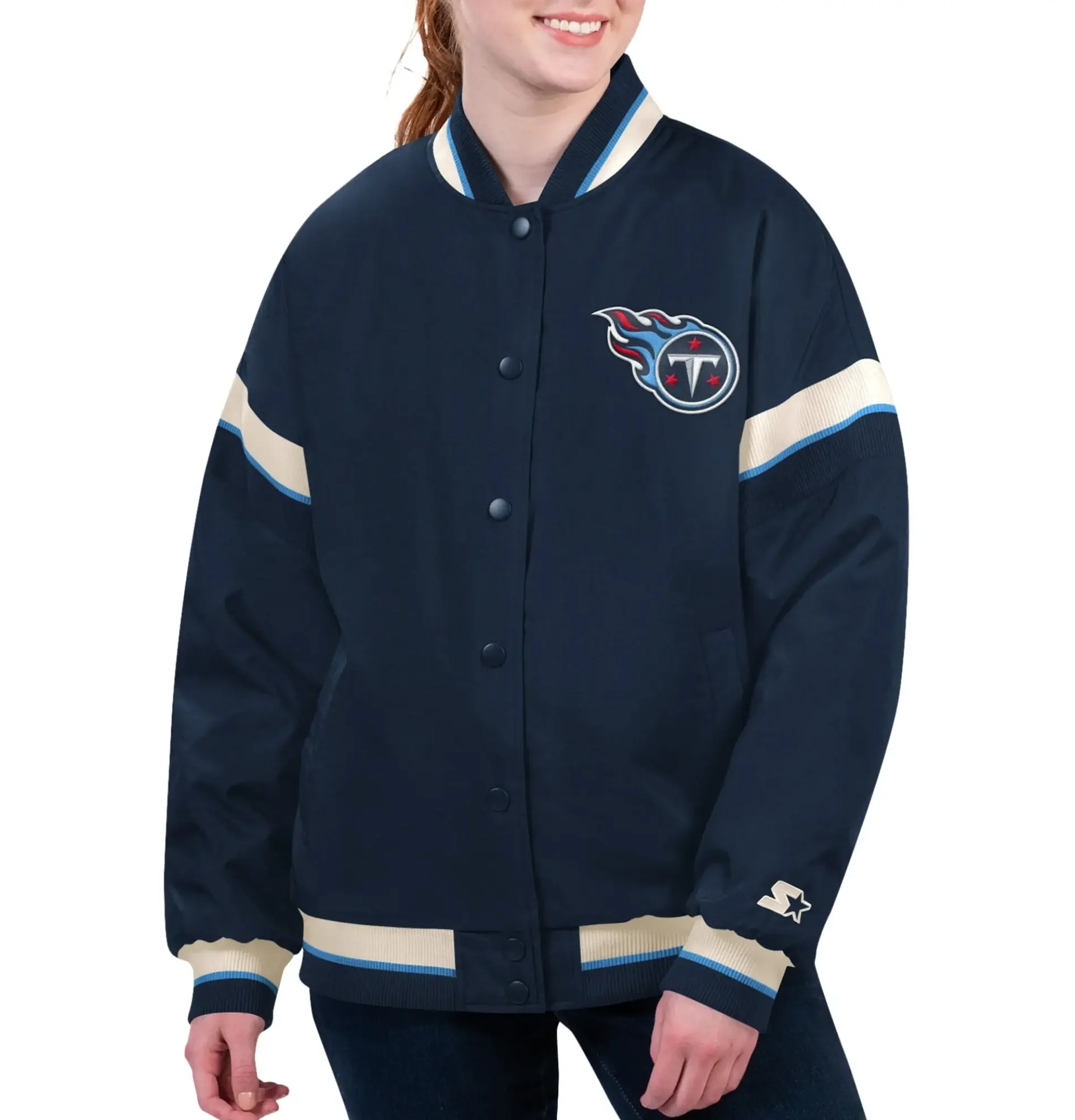 Tennessee-Titans-Starter-Tournament-Full-Snap-Satin-Varsity-Jacket-LeatherMoto