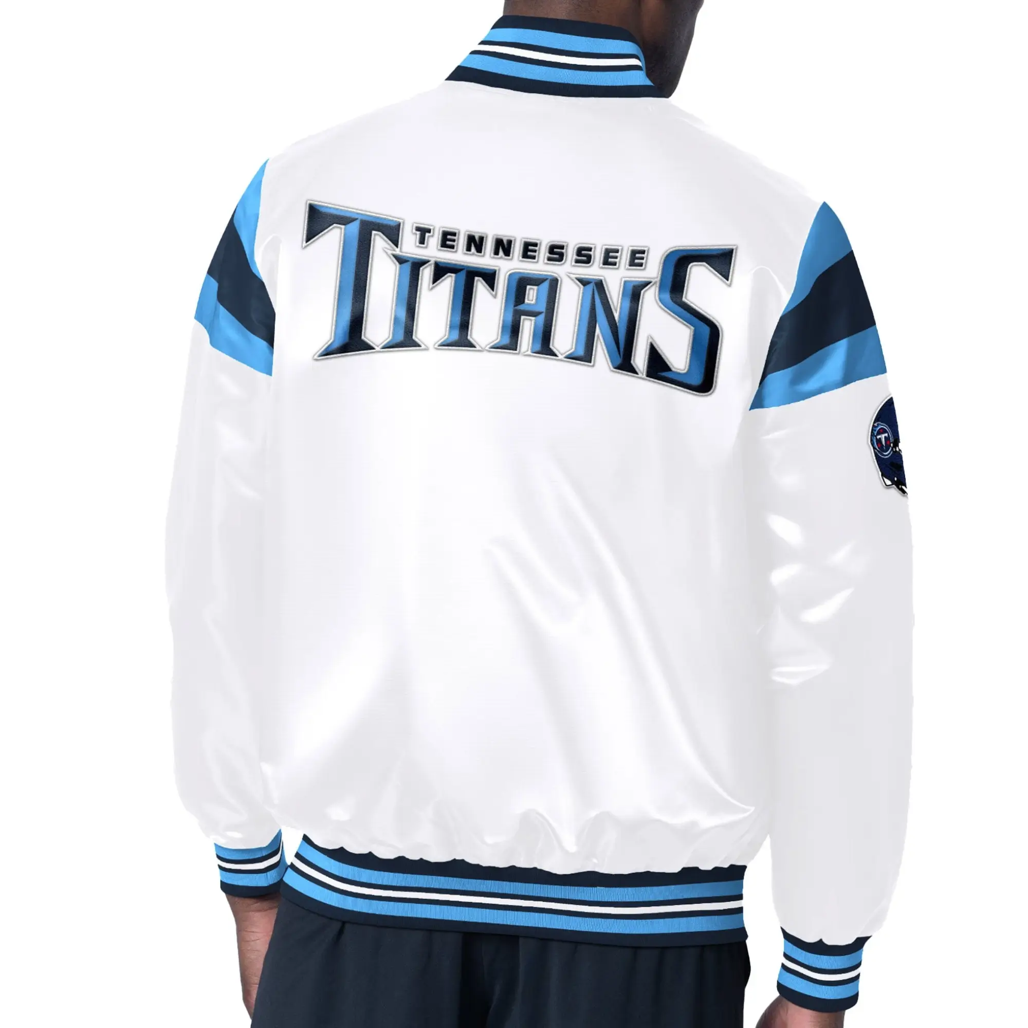 Tennessee-Titans-Starter-White-Satin-Full-Snap-Satin-Varsity-Jacket-LeatherMoto