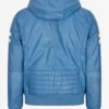 The Azure Dream Leather Hooded Moto Jacket (4)