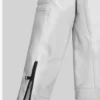 White Blaze Leather Bomber Jacket (3)