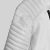 White Blaze Leather Bomber Jacket (4)