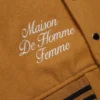 World-Champs-Homme-Femme-Letterman-Brown-Camel-Varsity-Jacket leather moto (3)