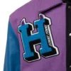 World-Champs-Homme-Femme-Letterman-Multi-Colored-Varsity-Jacket-lather moto (5)