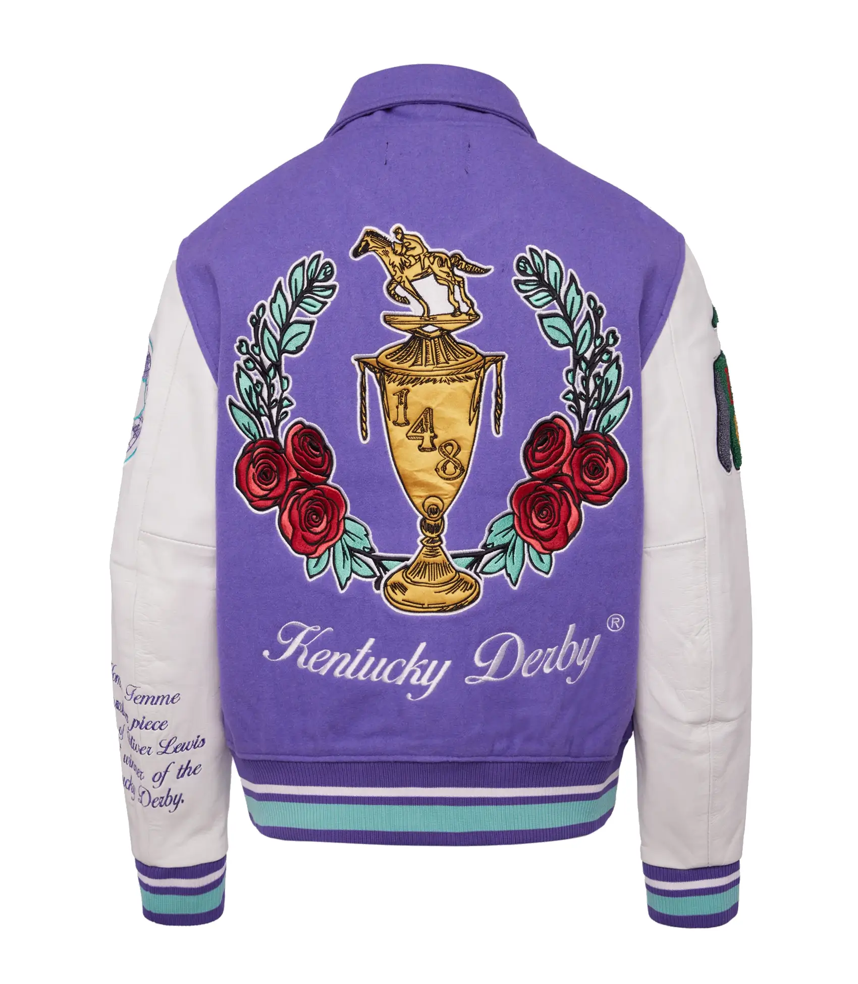 World-Champs-Homme-Femme-Letterman-Purple-White-Varsity-Jacket- leather moto (8)