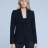 Yellowstone S05 Beth Dutton Black Blazer Jacket