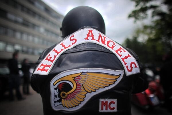 Hell’s Angels Look with Rugged Jacket