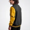 Black-Wool-Gold-Genuine-Leather-Varsity-Letterman-Jacket-3