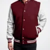 Burgundy-Maroon-Wool-White-Leather-Varsity-Letterman-Jacket-5