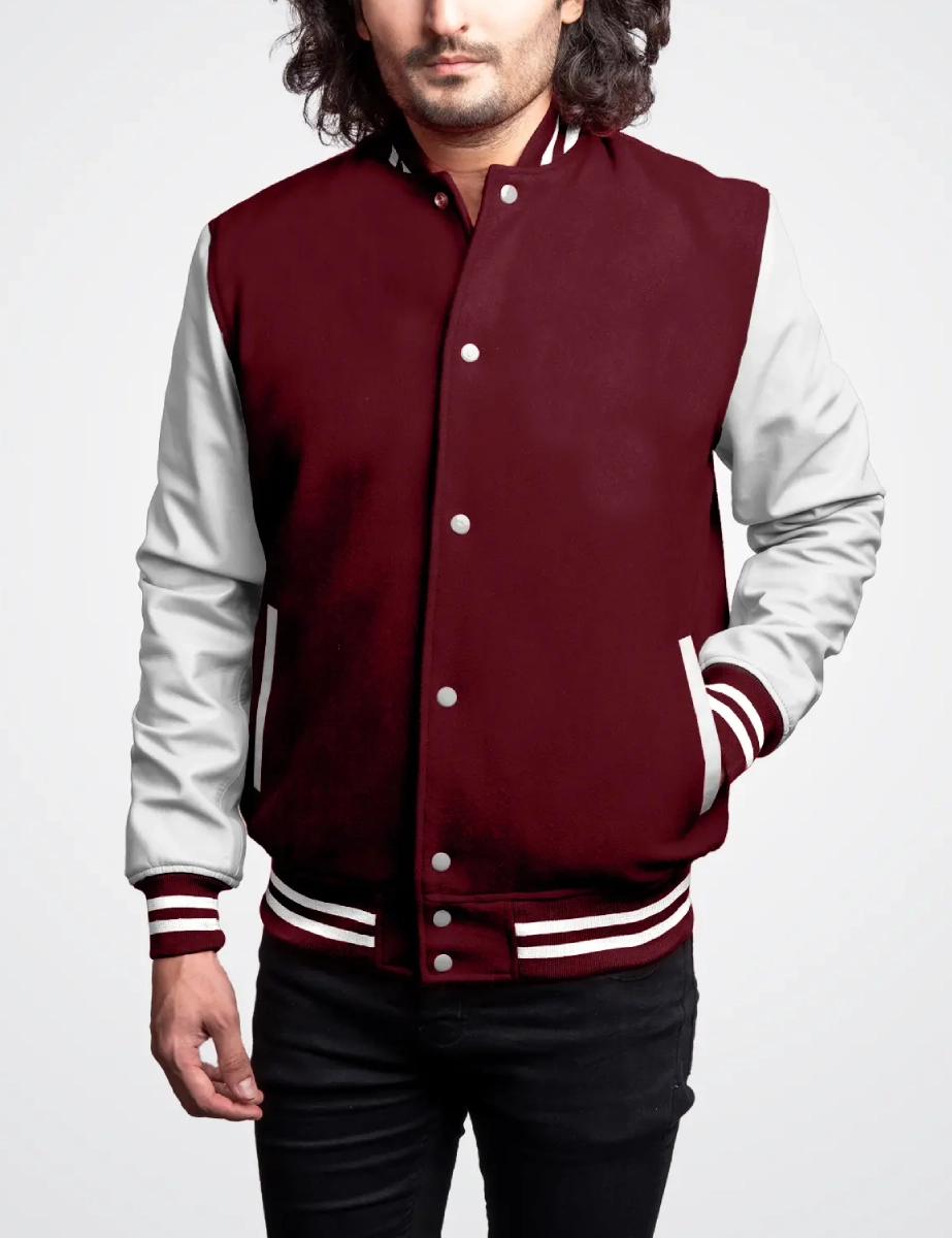 Burgundy-Maroon-Wool-White-Leather-Varsity-Letterman-Jacket-5