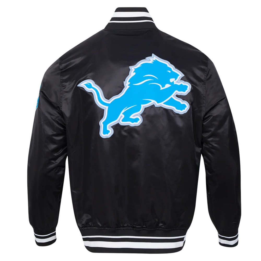 Detroit-Lions-Script-Tail-Full-Snap-Satin-Varsity-Jacket-Black-LeatherMoto