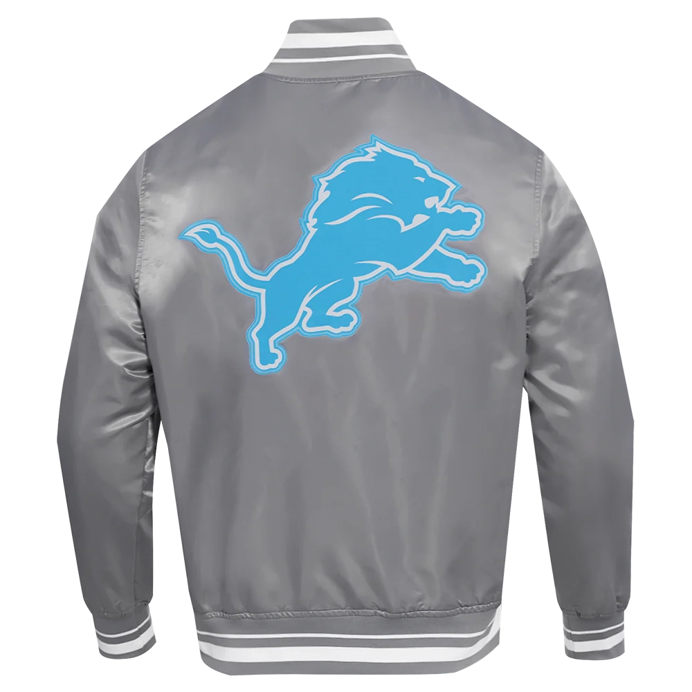 Detroit-Lions-Script-Tail-Full-Snap-Satin-Varsity-Jacket-Gray-LeatherMoto