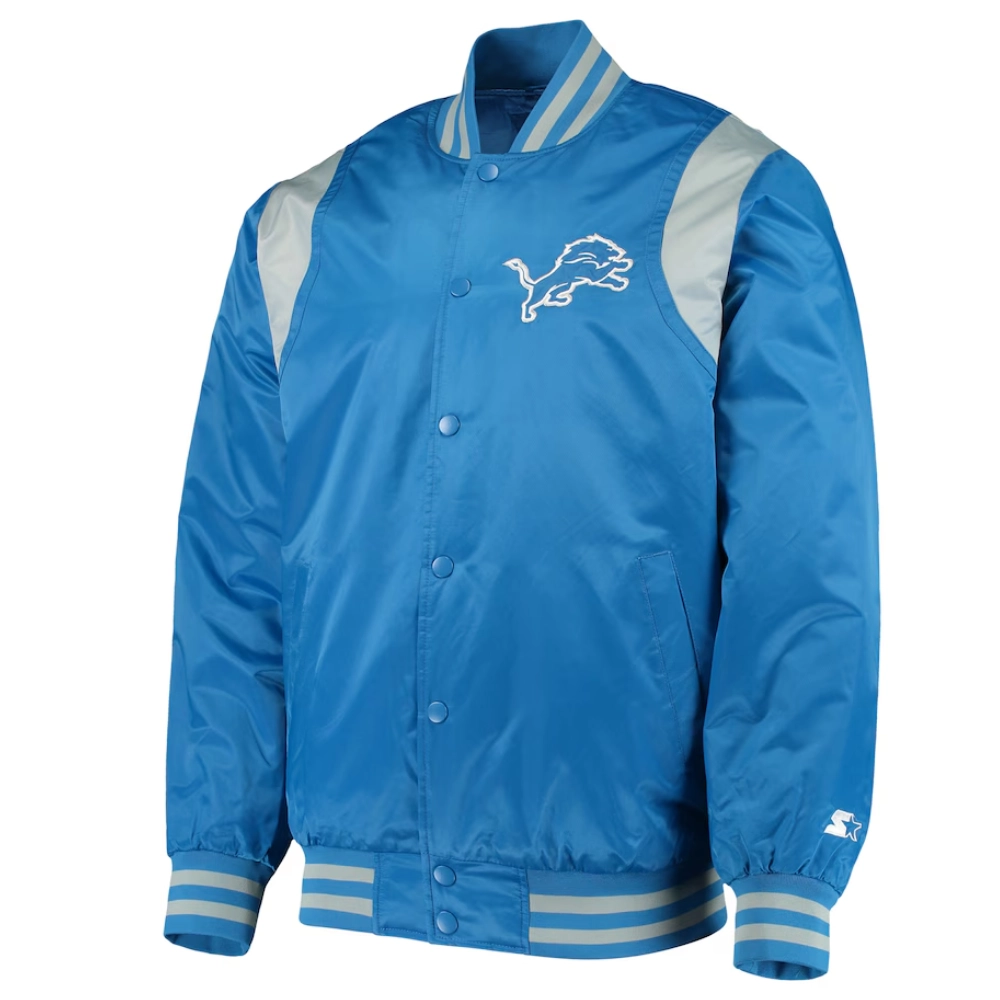Detroit-Lions-Starter-Prime-Time-Satin-Varsity-Jacket-Blue-LeatherMoto