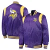 Minnesota-Vikings-Prime-Time-Full-Snap-Satin-Varsity-Jacket-Purple-LeatherMoto