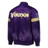Minnesota-Vikings-Starter-Pick-and-Roll-Full-Snap-Satin-Varsity-Jacket-Purple-LeatherMoto